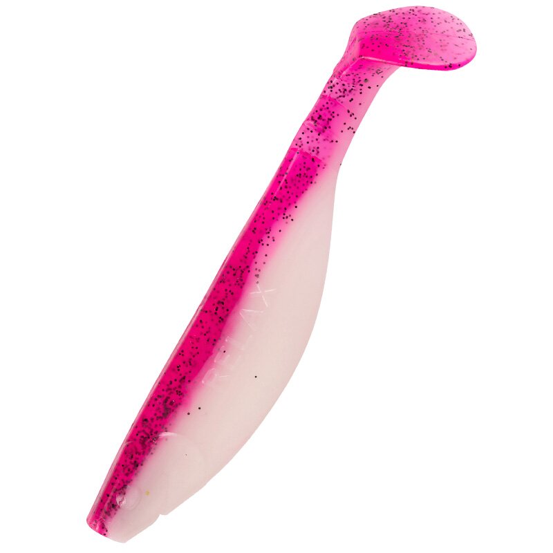 B320 reinweiss / hot pink Glitter