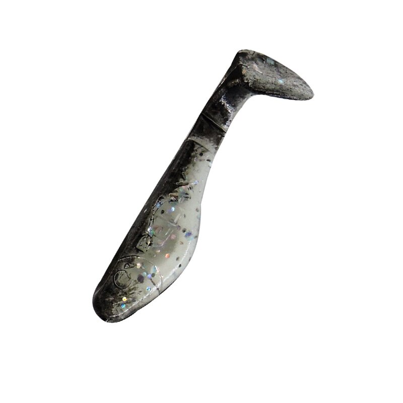 065 klar silber-Glitter / schwarz