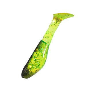 Relax Kopyto 2" 15 Stück (SX Kopyto Classic 2" ca. 5 cm) 067 grün(chartreuse)-Glitter / schwarz