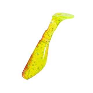 Relax Kopyto 2" 15 Stück (SX Kopyto Classic 2" ca. 5 cm) 068 grün(chartreuse)-Glitter / rot