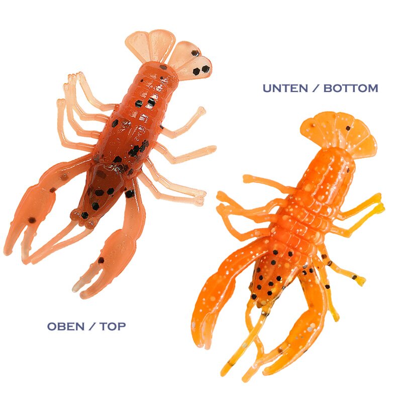 13 orange-braun grober,schwarzer Glitter