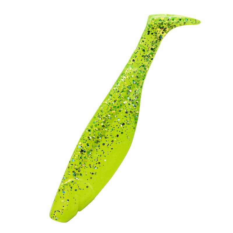 B034 fluogelb  / fluogrün-Glitter