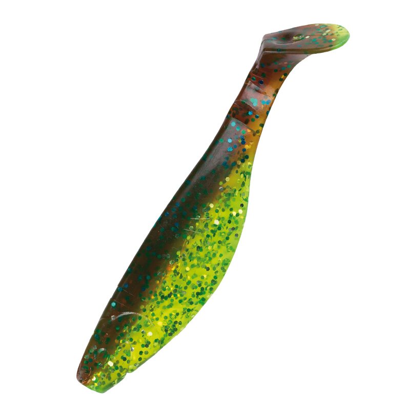 B054 grün (chartreuse)-Glitter / motoroil Glitter