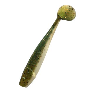 Relax King Shad 4" 10 cm 25 Stück (SX King-Shad 4" ca. 11,0 cm) B058 goldperl / Kaulbarsch