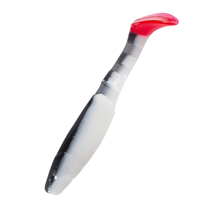 B016RT reinweiss / schwarz / red tail