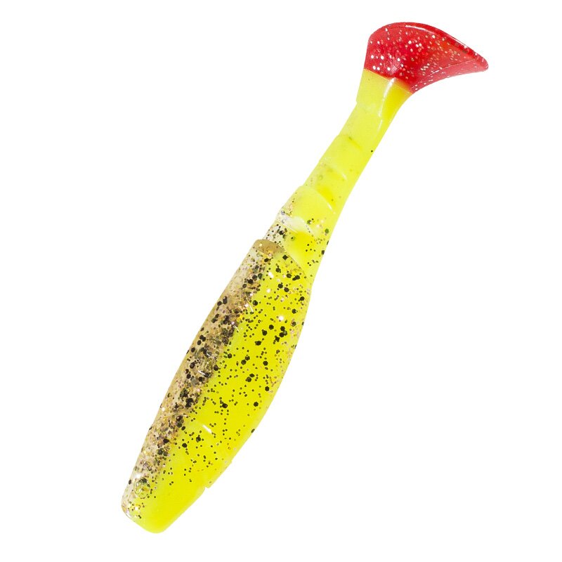 B150RT fluogelb/klar kupfer, schwarz Gl./red tail