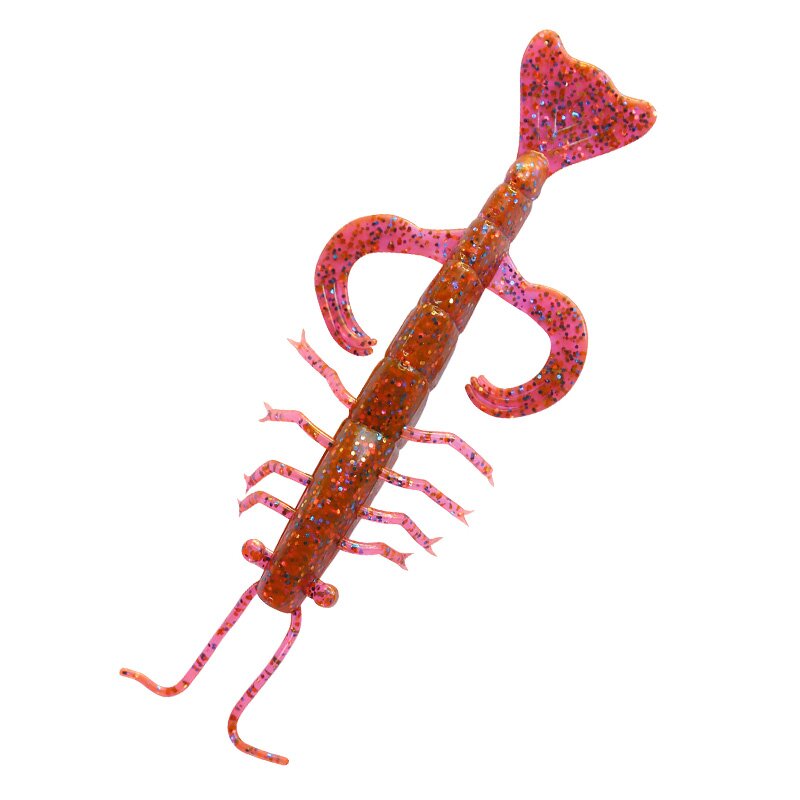 175 crawfish-violett-electric blue-Glitter