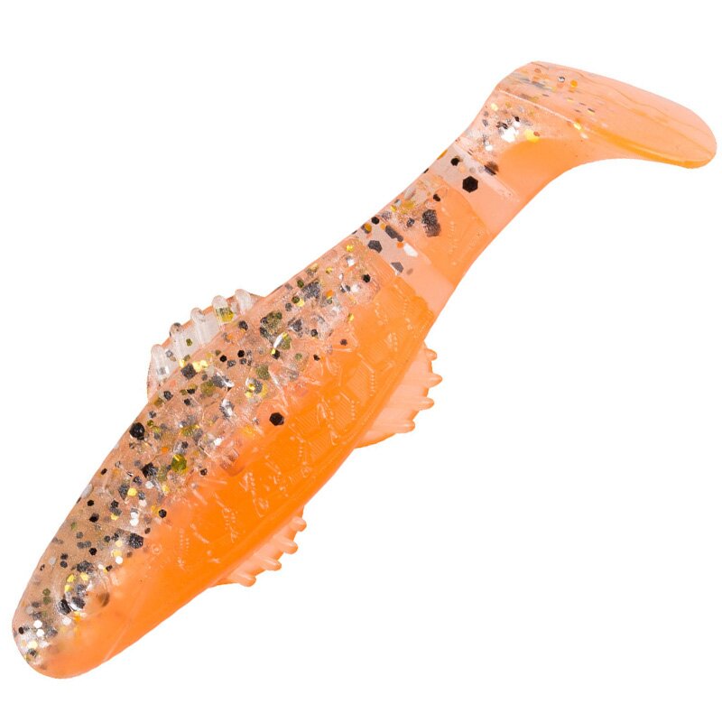 B032 orange / klar gold,schwarz Glitter