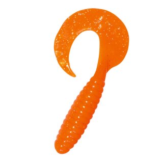 Relax Twister VR5" 25 Stück (SX Twister 4" ca. 8,0 cm) 026 orange glitter