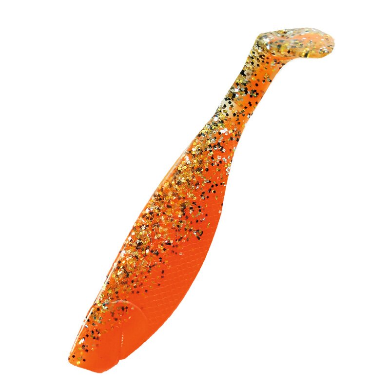 B032 orange / klar gold,schwarz Glitter