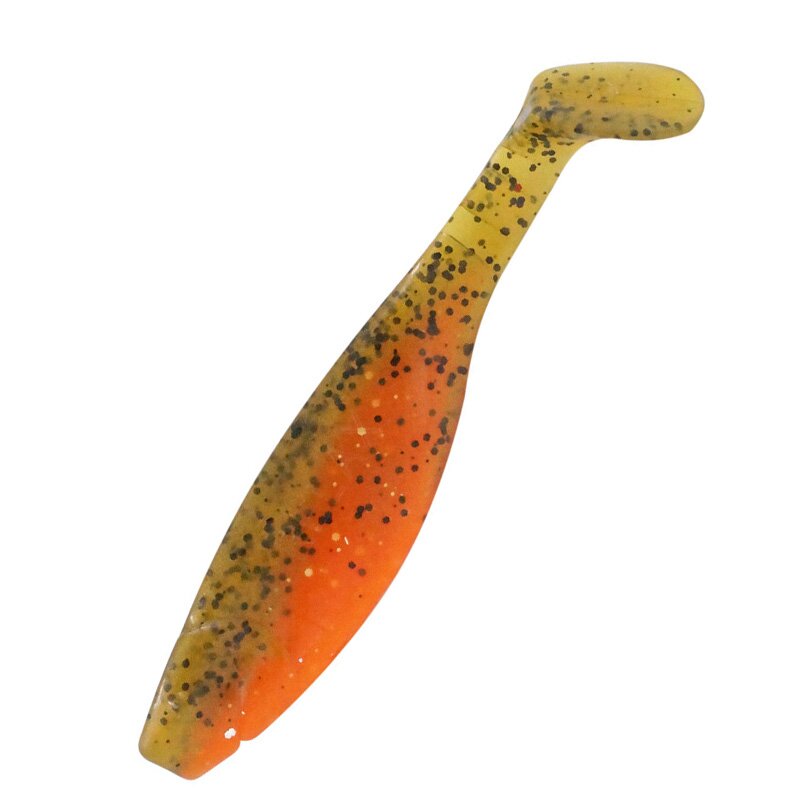 B068 orange-Glitter / olivebraun-Glitter