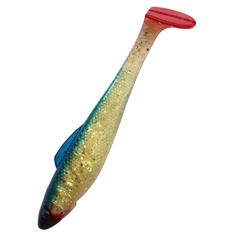 257 milchgold-glitter / blau