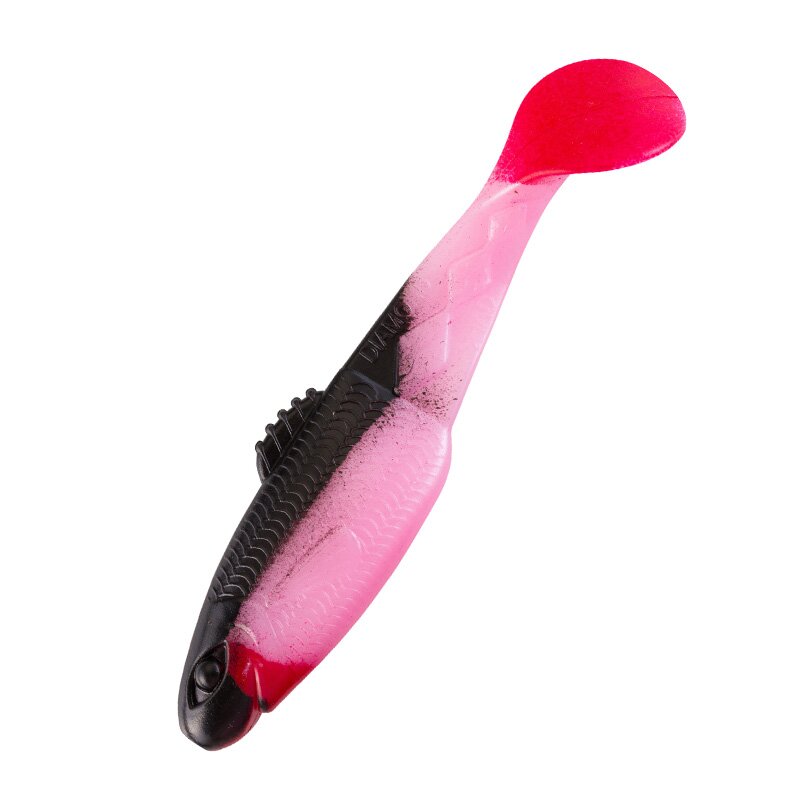 154R bubblegum / schwarz / red tail
