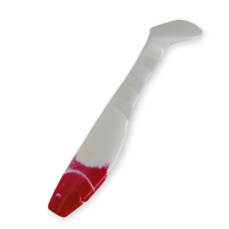 001RPH reinweiss / red painted head