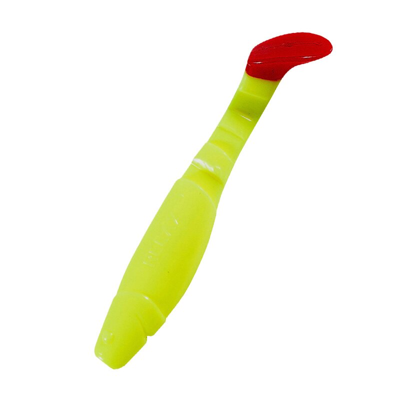 055RT fluogelb / red tail