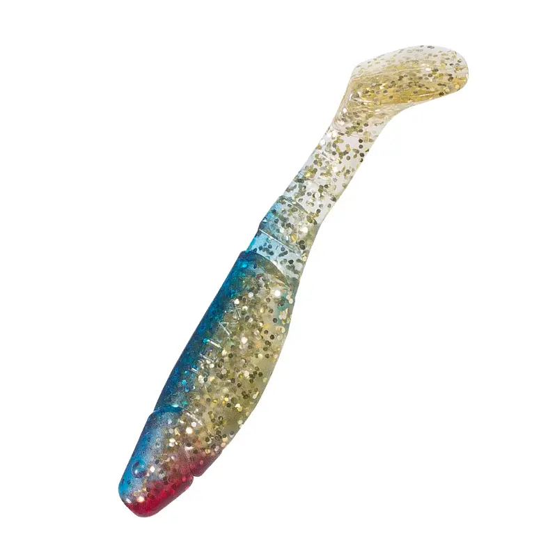 080  klar gold-Glitter / blau