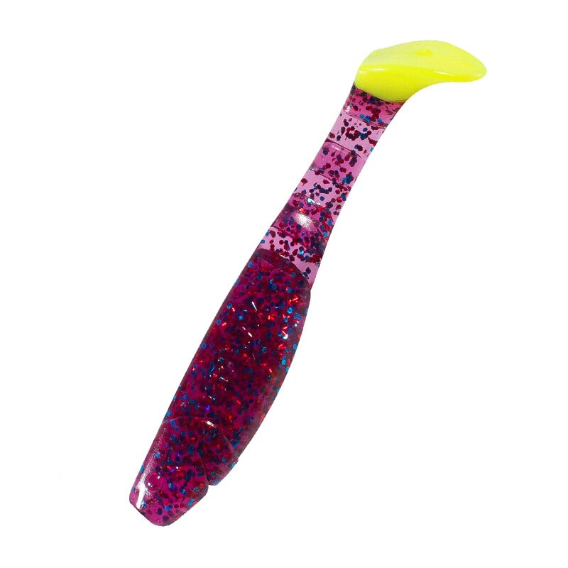 110FT violett-transparent-glitter / fire tail