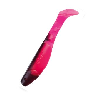 Relax Kopyto 4L 10 cm Gummifische 10 Stück 335 hot sexy pink / schwarz