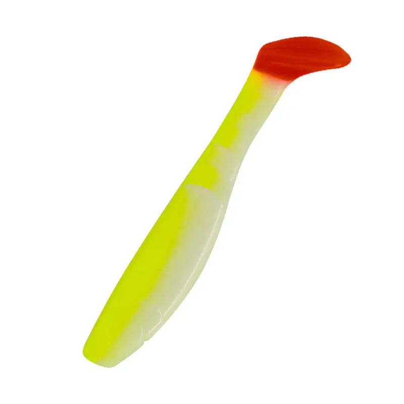 B005RT reinweiss / fluogelb / red tail