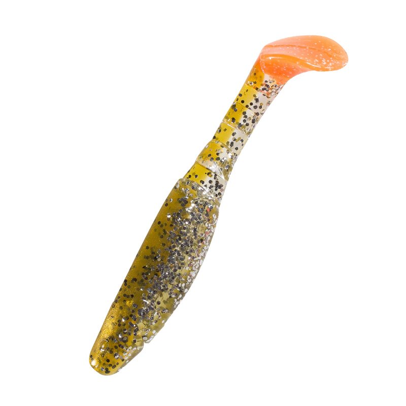 B111OT klar silber Gl/olivebraun-Gl/orange tail