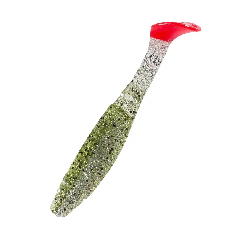 B127RT klar silber Gl/chartreuse Gl/red tail