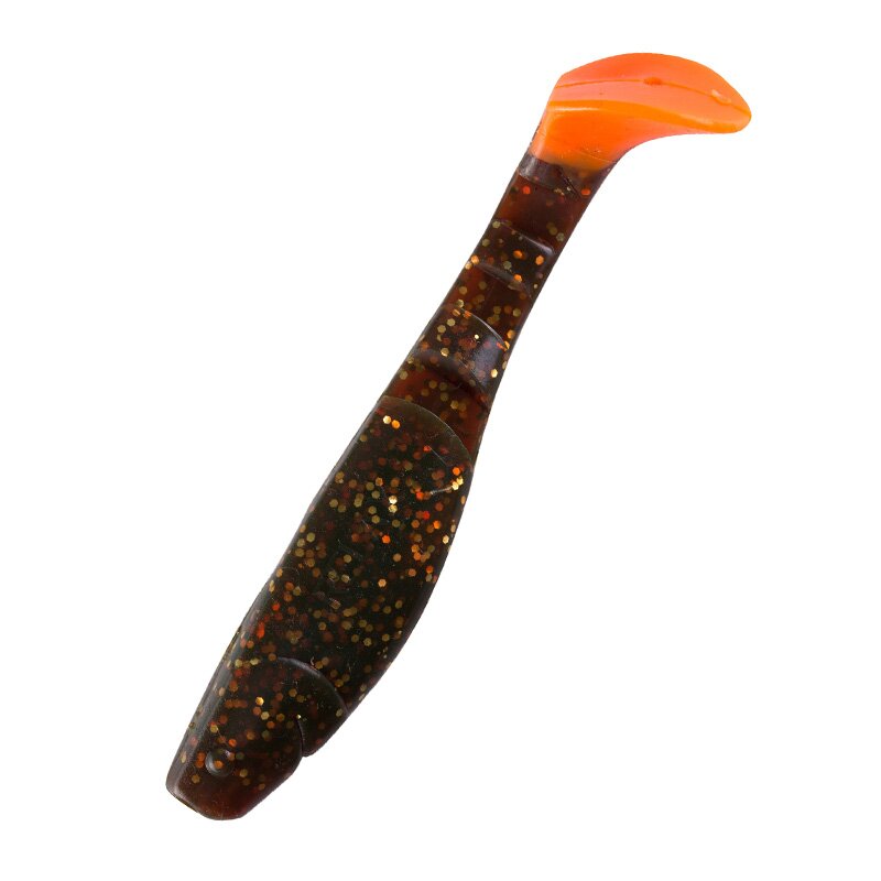 092OT motoroil-gold-glitter / orange tail