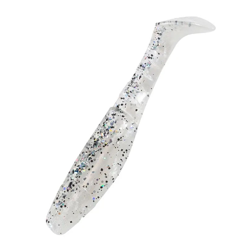 B004 perlweiss / klar salt´n pepper Glitter