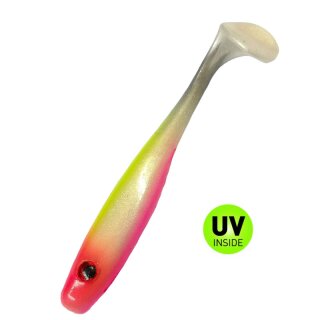 BBB Suicide Shad 3,5" (ca. 9 cm) 5 Stück im Hartschalenblister 032 Pink Lemonade