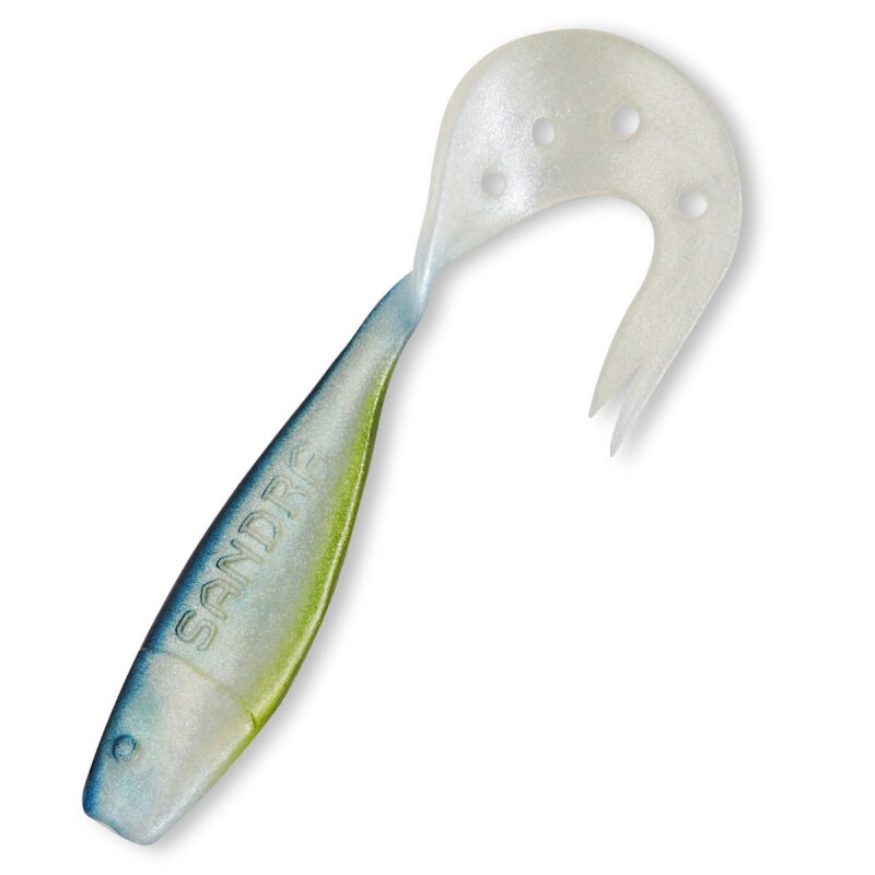 011 perlweiss / blau