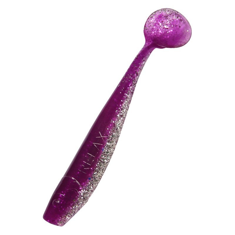 B308 klar silber Glitter / purpur Glitter