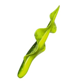 Relax Wing Shad 3" 5 Stück (ca. 8,5 cm) im ZIP Bag B002 fluogelb  / grün-Glitter