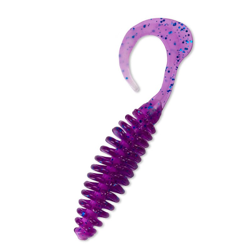165 violett transparent glitter