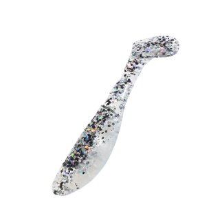 Kopyto-Classic 2,5" (ca.7 cm) 10 Stück im Original Relax ZIP BAG B004 perlweiss / klar salt´n pepper Glitter