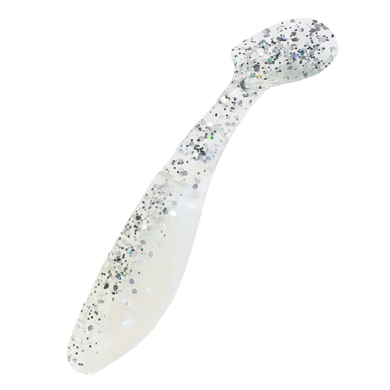 B031 blauperl / klar salt´n pepper Glitte