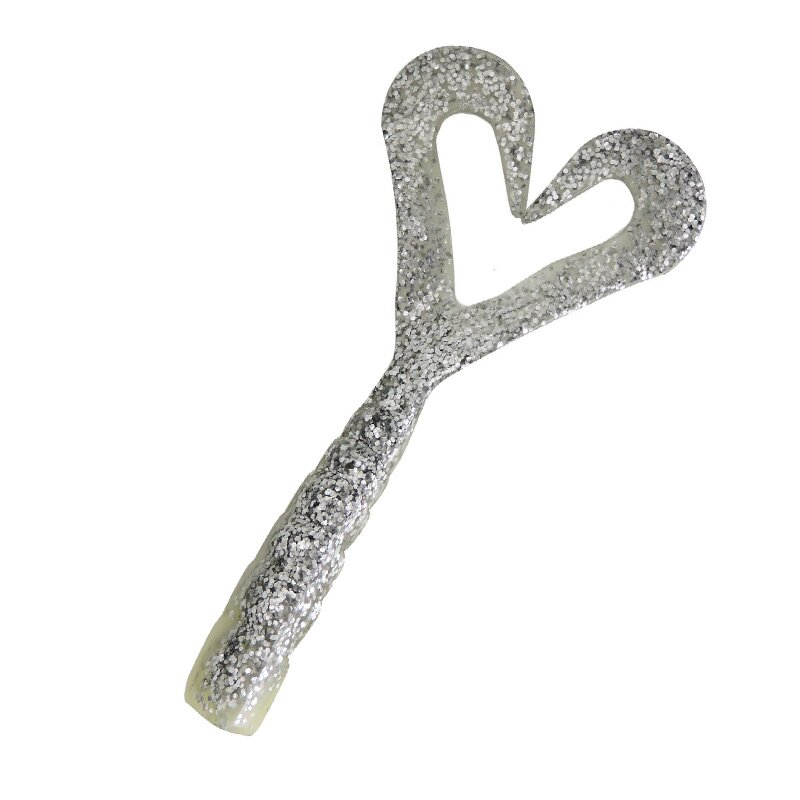 03 selbstleuchtend - silber Glitter