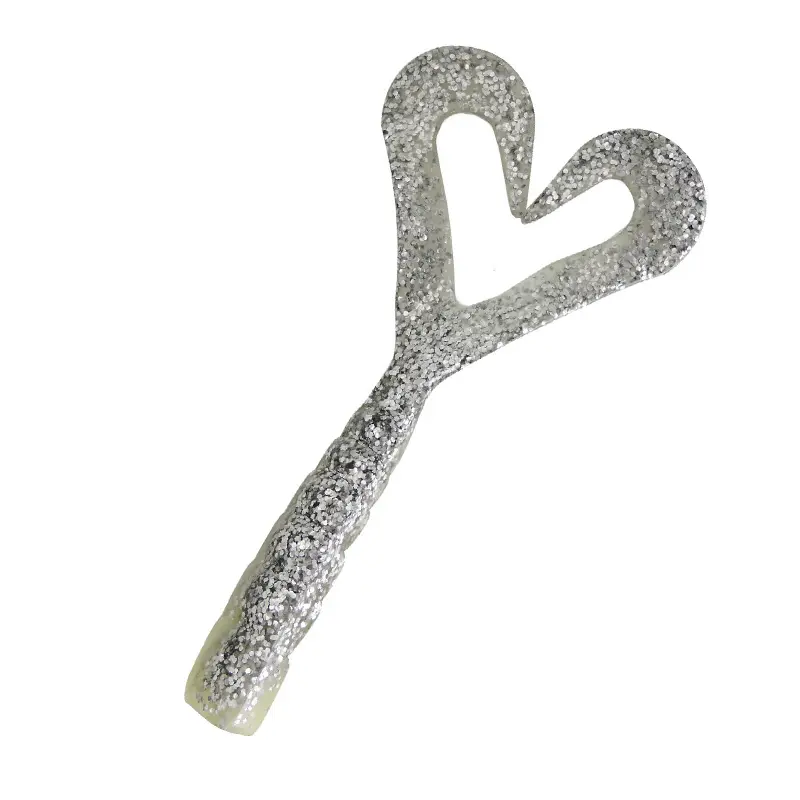 03 selbstleuchtend - silber Glitter