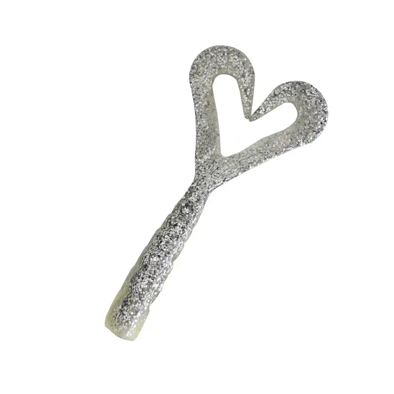 03 selbstleuchtend - silber Glitter