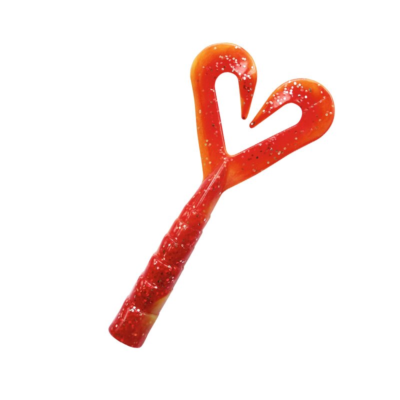 04 fluogelb- rot Glitter