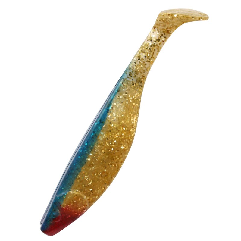 257 milchgold-Glitter / blau