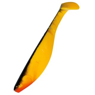 Relax Kopyto Shad Gummifisch 6" 15 cm 5 Stück 061 gelb / schwarz