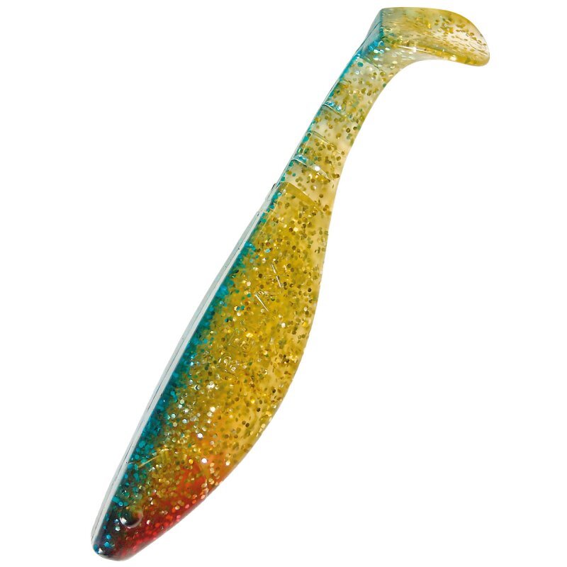 080 klar gold-Glitter / blau