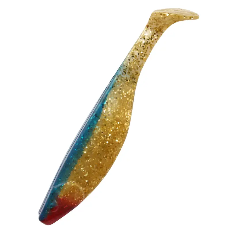 257 milchgold-Glitter / blau