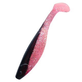 Relax Kopyto Shad Gummifisch 6" 15 cm 5 Stück 331 hot pink-Gl Perleffekt/schwarz