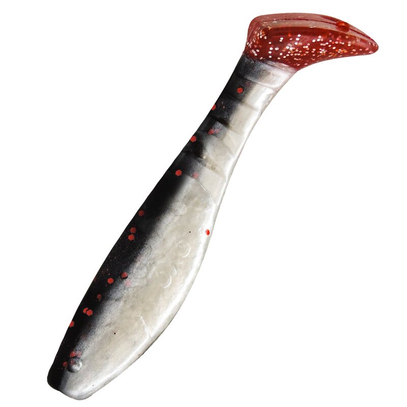 B016RT reinweiss / schwarz / red tail