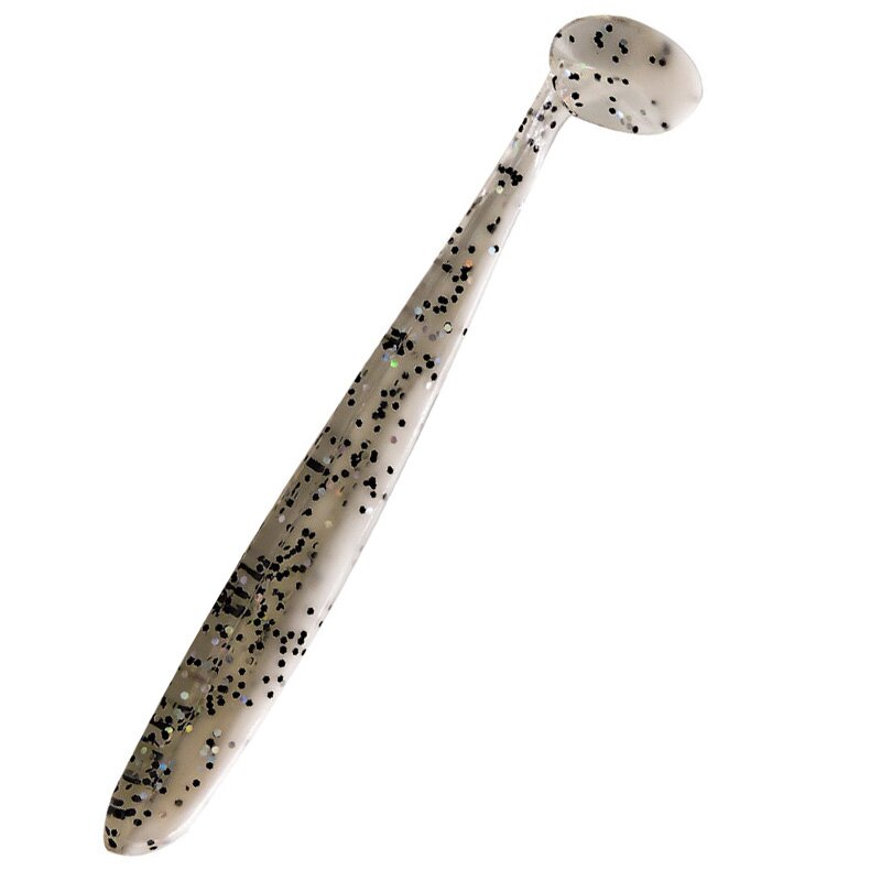 B008 reinweiss / klar salt´n pepper Glitter