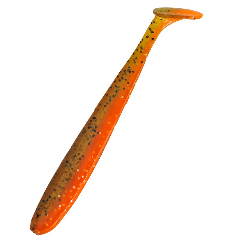 B068 orange-Glitter / olivebraun-Glitter