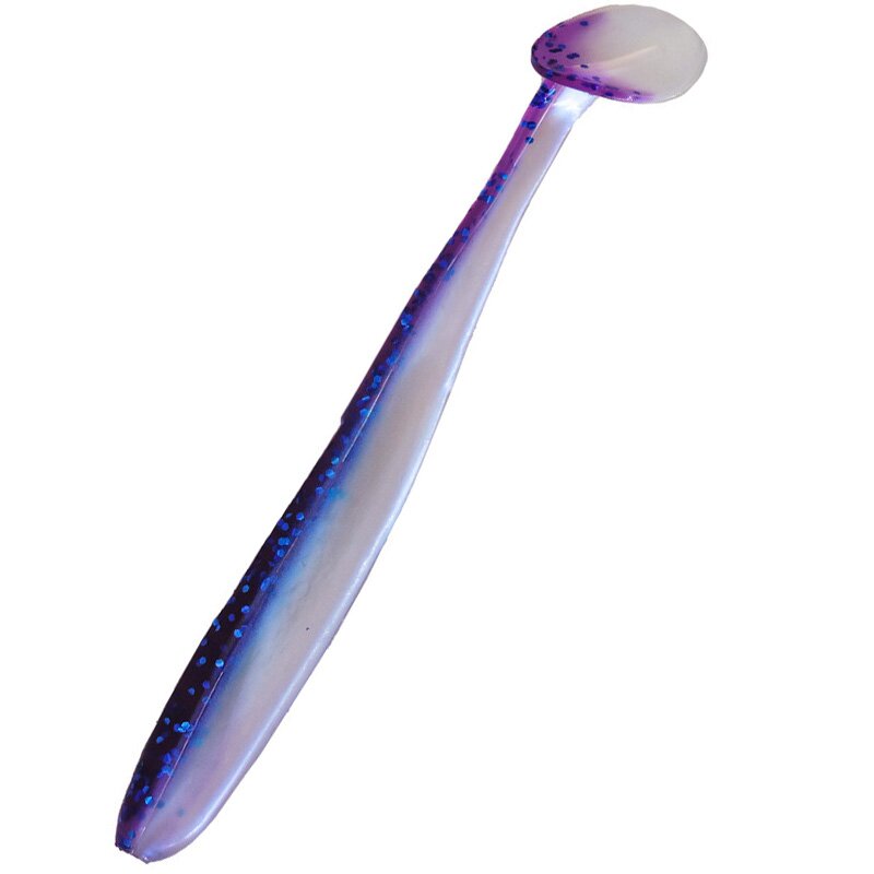 B312 blauperl / violett-electric blue Glitter