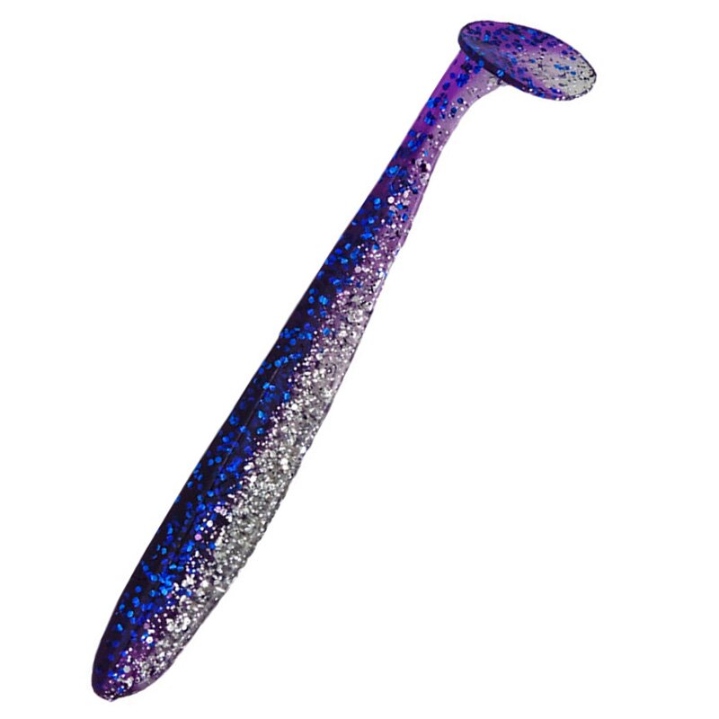 B314 klar silber Gl. violett-electric blue Gl.