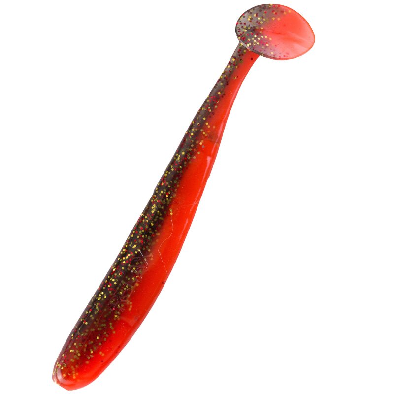 B317 feuerrot / schwarz rot-gold Glitter