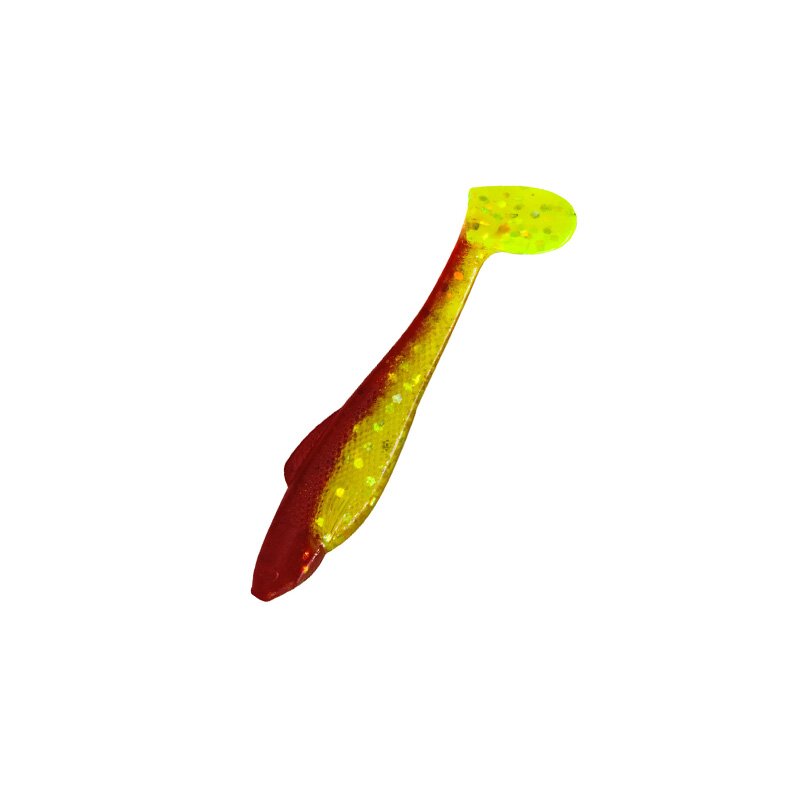 068 grün (chartreuse)-glitter / rot